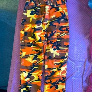 Mens Cargo Camo Pants